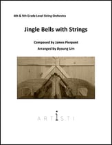 Jingle Bells with Strings Orchestra sheet music cover